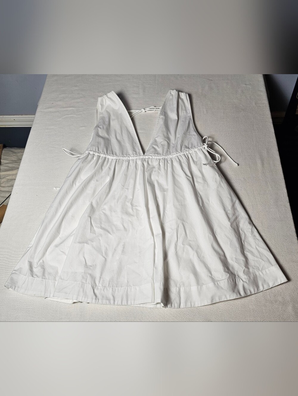 Abercrombie & Fitch babydoll dress Womens Size XS White